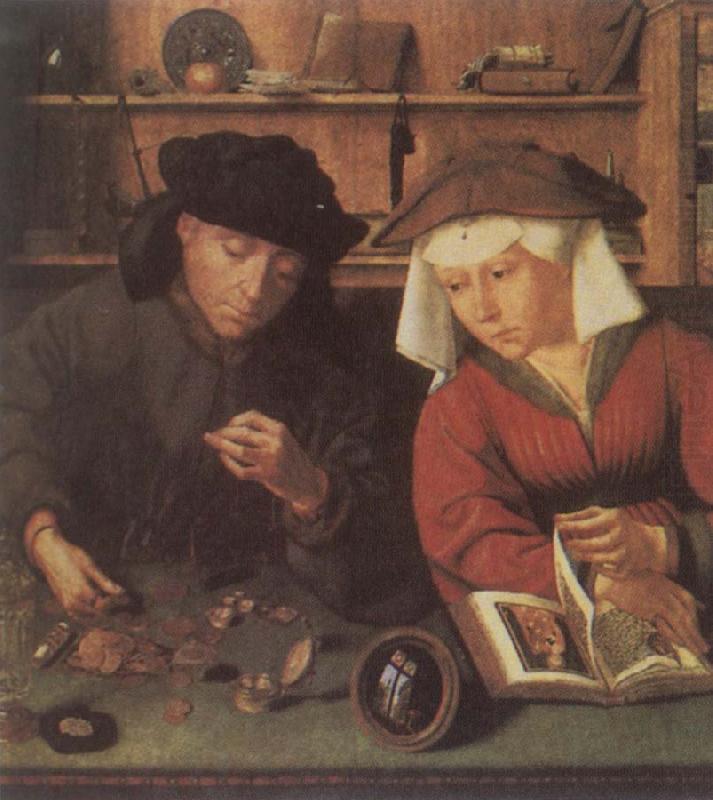 The Moneylender and His Wife, Quentin Massys